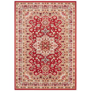 Červený koberec Nouristan Parun Tabriz, 80 x 150 cm