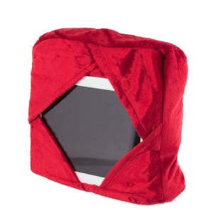 Červený multifunkční polštář s držákem na iPad InnovaGoods
