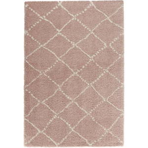 Růžový koberec Mint Rugs Allure Ronno Rose Creme, 200 x 290 cm