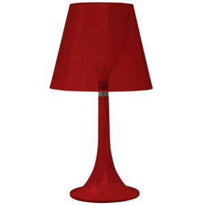 Červená stolní lampa Mauro Ferretti Tavolos