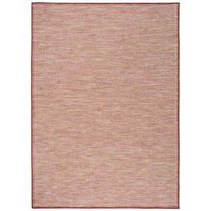 Červený koberec Universal Kiara vhodný i do exteriéru, 150 x 80 cm