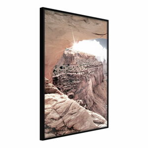 Plakát v rámu Artgeist Beauty of the Canyon, 40 x 60 cm