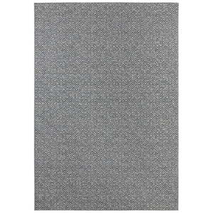 Modrý koberec vhodný i na ven Elle Decor Bloom Croix, 160 x 230 cm