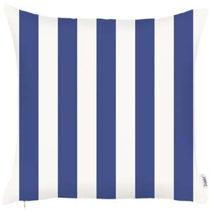 Modrý povlak na polštář Apolena Sail Stripes, 43 x 43 cm