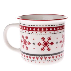 Porcelánový hrnek s vánočním motivem 380 ml – Dakls