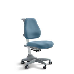 Modrá dětská otočná židle na kolečkách Flexa Verto, 7 - 12 let