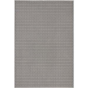 Černo-bílý venkovní koberec Bougari Coin, 200 x 290 cm