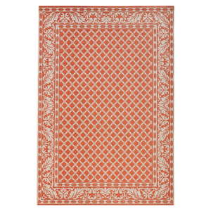 Oranžovo-krémový venkovní koberec Bougari Royal, 115 x 165 cm