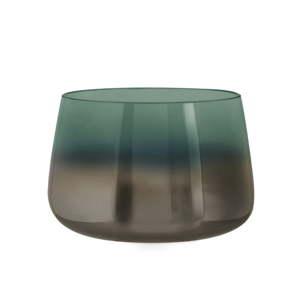 Zelená skleněná váza PT LIVING Oiled, výška 10 cm