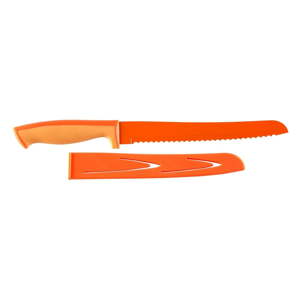 Oranžový nůž na pečivo Versa, 20 cm