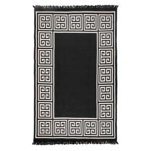 Béžovo-černý oboustranný koberec Athena, 140 x 215 cm
