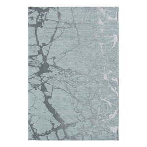 Světle modrý koberec Twigs, 160 x 230 cm