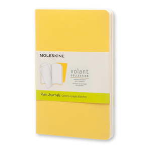 Žlutý zápisník Moleskine Volant, 80 stran