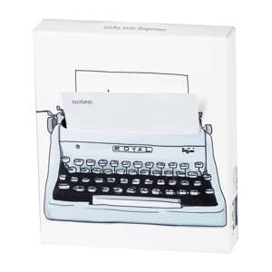 Poznámkový bloček Thinking gifts Popnotes Typewriter