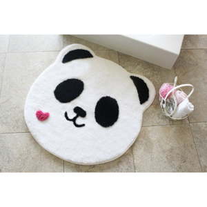 Koupelnová předložka Panda Shape, ⌀ 90 cm