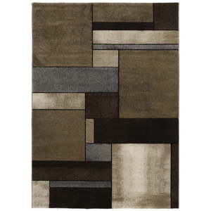 Hnědý koberec Universal Malmo Brown, 140 x 200 cm