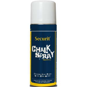 Bílý křídový sprej Securit® Chalk Spray