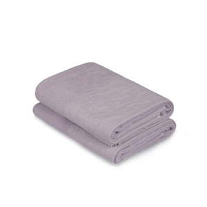Sada 2 fialových ručníků na ruce Barbara