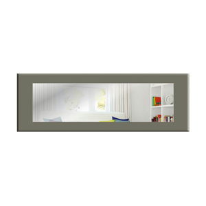 Nástěnné zrcadlo s šedým rámem Oyo Concept Eve, 120 x 40 cm