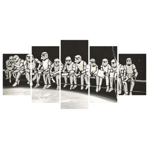 Vícedílný obraz Black&White Clones