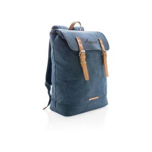 Modrý plátěný batoh na notebook 15,6'' XD Design Collection , 19 l