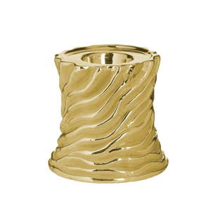 Keramický svícen ve zlaté barvě InArt Votive, ⌀ 10 cm