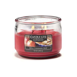 Vonná svíčka ve skle s vůní skořice Candle-Lite, doba hoření až 40 hodin