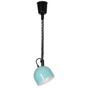 Černo-tyrkysové stropní svítidlo Glimte Mini Turquoise Uno