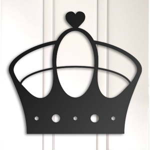 Kovová nástěnná dekorace Crown