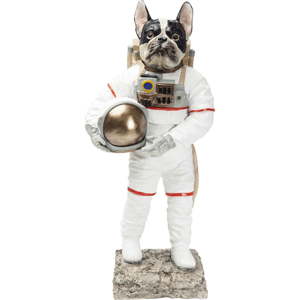 Dekorativní socha Kare Design Space Dog, výška 56 cm