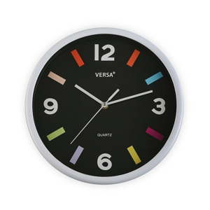 Bílé nástěnné hodiny Versa Moderna