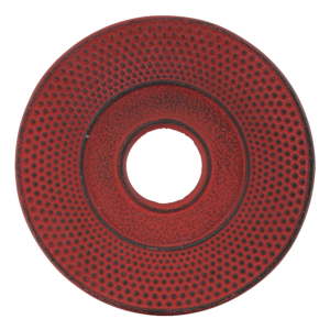Červená litinová podložka pod konvici na čaj Tokyo Design Studio Arare, ⌀ 14 cm