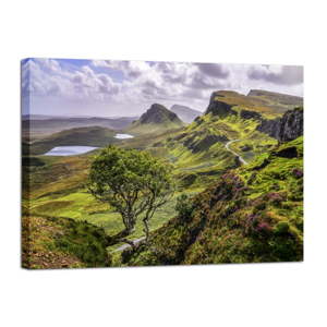Obraz Styler Canvas Scotland Nature, 85 x 113 cm