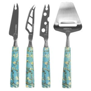 Sada 4 nožů na sýr Boska Cheese Knife Set Mini Van Gogh Almond Blossom