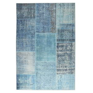 Modrý koberec Eko Rugs Esinam, 75 x 150 cm