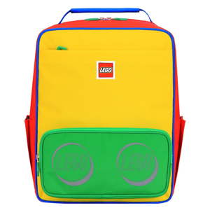 Červeno-žluto-zelený dětský batoh LEGO® Tribini Corporate Classic