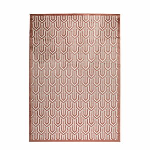 Růžový koberec Zuiver Beverly, 170 x 240 cm