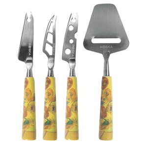 Sada 4 nožů na sýr Boska Cheese Knife Set Mini Van Gogh Sunflowers