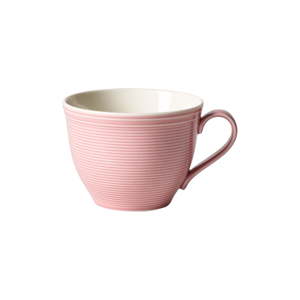Růžový porcelánový šálek na kávu Like by Villeroy & Boch Group, 0,25 l