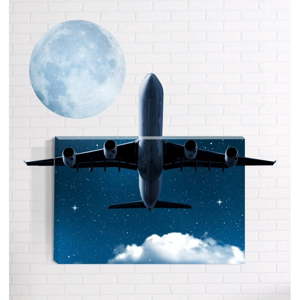 Nástěnný 3D obraz Mosticx Letadlo, 40 x 60 cm