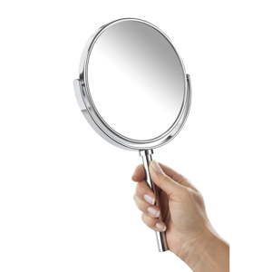 Samodržící nástěnné zrcadlo Wenko Power-Loc Elegance