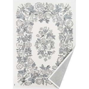 Bílo-šedý vzorovaný oboustranný koberec Narma Lihula, 230 x 160 cm