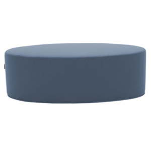 Modrý puf Softline Bon-Bon Vision Blue, délka 60 cm