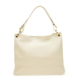 Bílá dámská kožená kabelka Mangotti Bags
