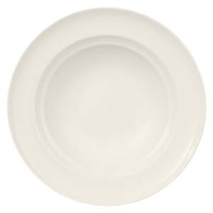 Bílý porcelánový hluboký talíř Like by Villeroy & Boch Group, 23 cm
