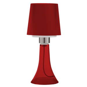 Červená stolní lampa Mauro Ferretti Para