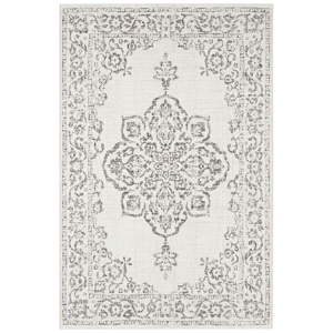 Šedo-krémový venkovní koberec Bougari Tilos, 200 x 290 cm