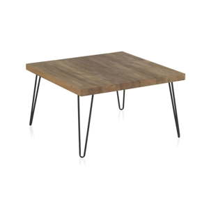Konferenční stolek s deskou z jilmového dřeva Geese Rea, výška 40 cm