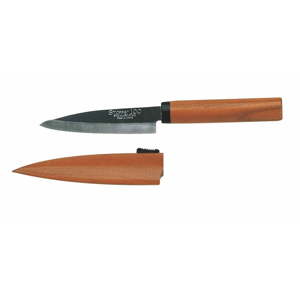 Ocelový kuchyňský nůž s krytem na čepel Tokyo Design Studio Fruit, délka 10 cm