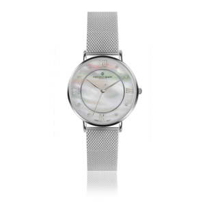 Dámské hodinky s páskem z nerezové oceli ve stříbrné barvě Frederic Graff Silver Liskamm